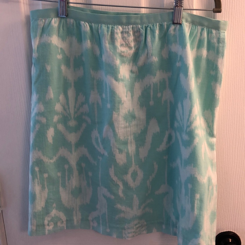 Vineyard Vines ikat cotton skirt, size 8